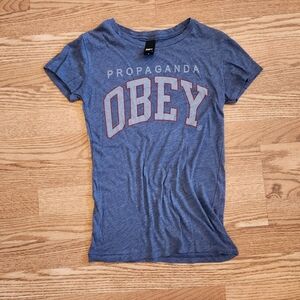 EUC Obey Women's T-Shirt, Size S